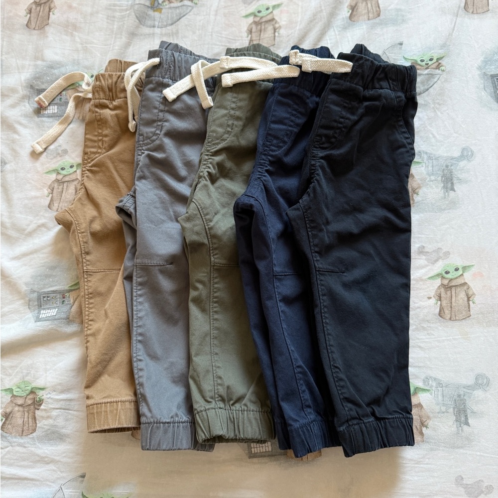 5 Cat & Jack Baby Boy Joggers